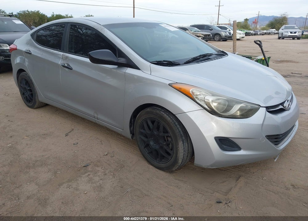 2013 HYUNDAI ELANTRA GLS VIN: 5NPDH4AE2DH343543