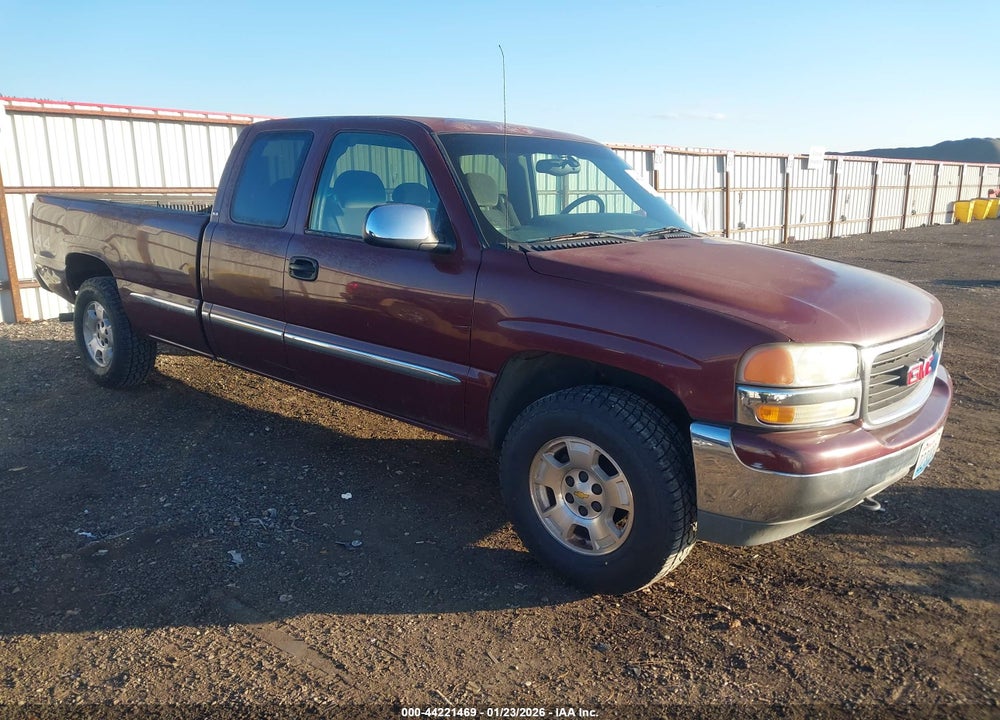 2002 GMC SIERRA 1500 SLE VIN: 1GTEK19V42E192534