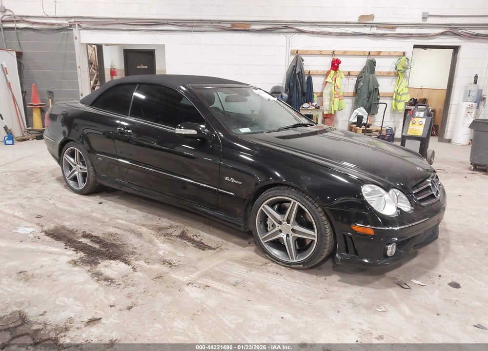 2007 MERCEDES-BENZ CLK 63 AMG VIN: WDBTK77G37T075074