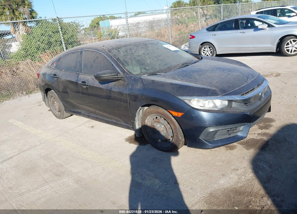 2016 HONDA CIVIC LX VIN: 19XFC2F53GE031017
