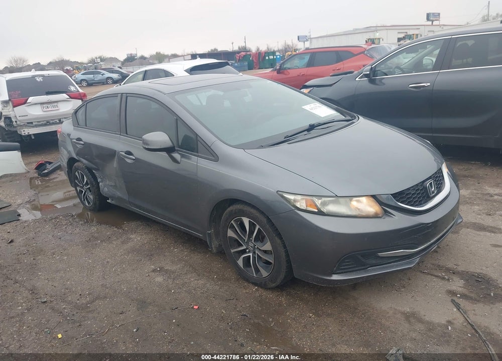 2013 HONDA CIVIC EX VIN: 19XFB2F81DE032000
