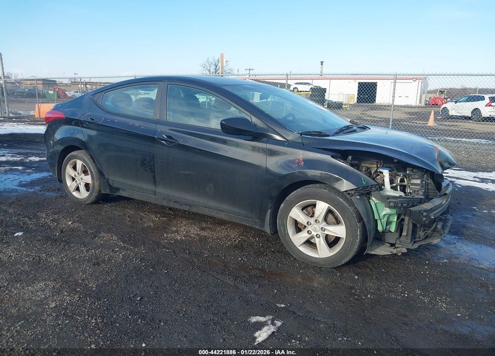 2012 HYUNDAI ELANTRA GLS VIN: 5NPDH4AE0CH145851