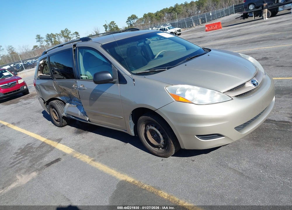 2008 TOYOTA SIENNA LE VIN: 5TDZK23CX8S143954