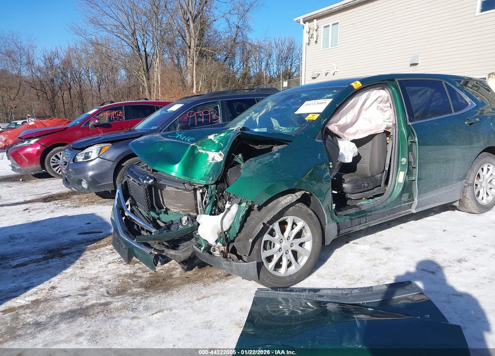 2018 CHEVROLET EQUINOX LT VIN: 2GNAXSEV2J6350603