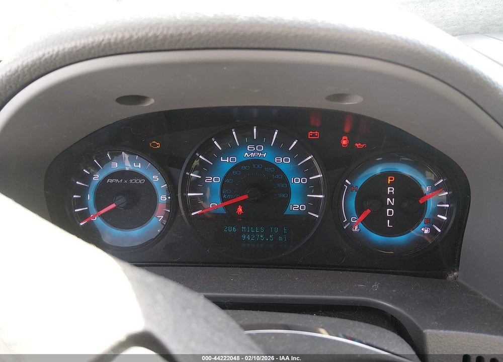 2010 FORD FUSION SE VIN: 3FAHP0HA6AR309961