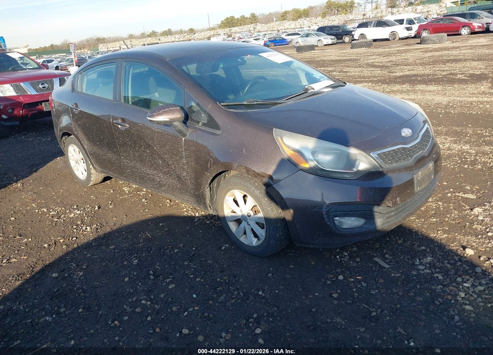 2013 KIA RIO EX VIN: KNADN4A30D6117001