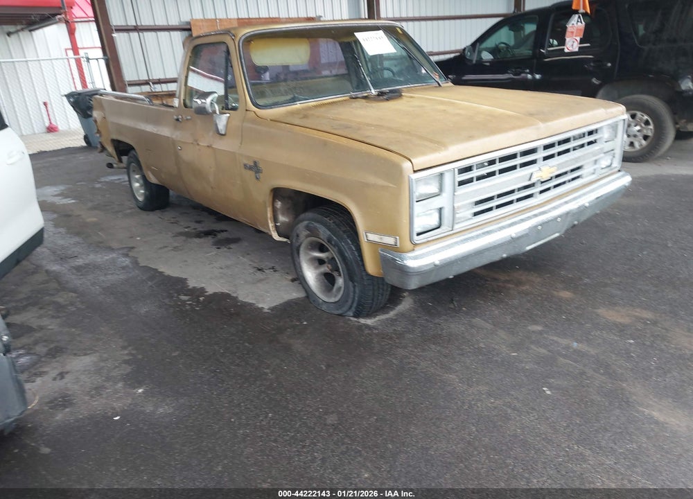 1985 CHEVROLET C10 VIN: 1GCDC14H9FS108175