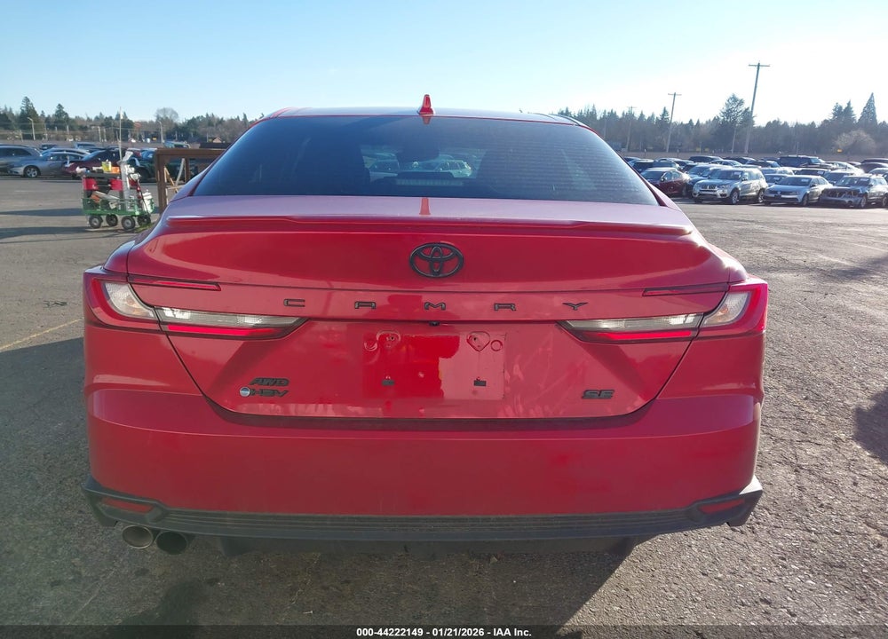 2025 TOYOTA CAMRY SE VIN: 4T1DBADK6SU022430