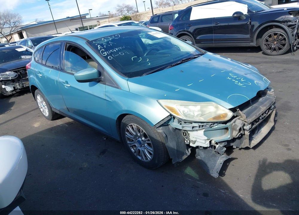 2012 FORD FOCUS SE VIN: 1FAHP3K22CL169590