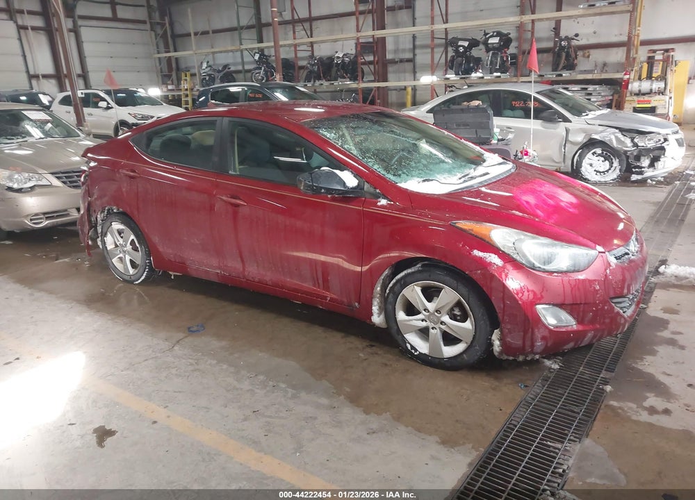 2013 HYUNDAI ELANTRA GLS VIN: 5NPDH4AE0DH454222