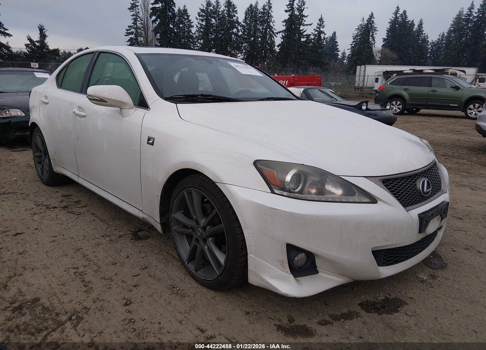 2012 LEXUS IS 250 VIN: JTHBF5C22C5182095