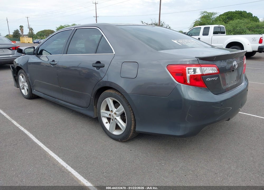 2013 TOYOTA CAMRY SE VIN: 4T1BF1FK6DU279938