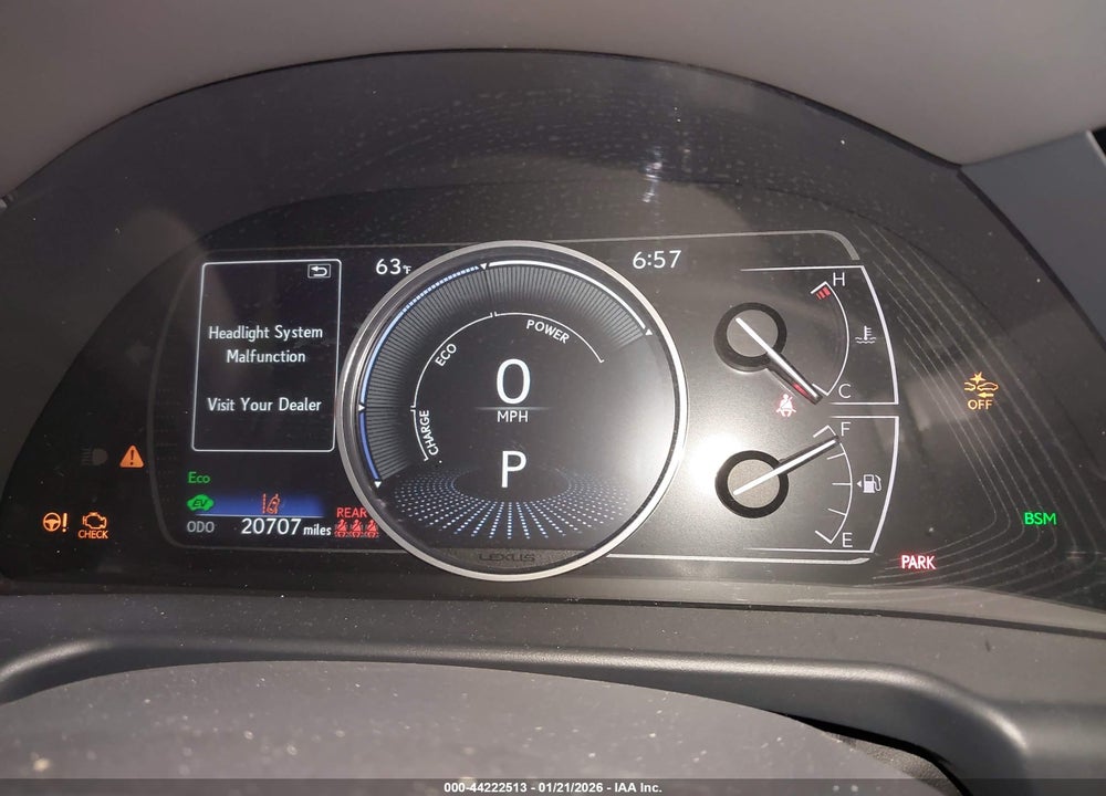 2025 LEXUS ES 300H VIN: 58ADA1C13SU058855