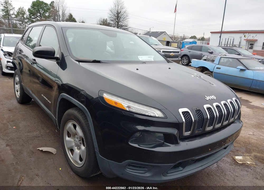 2016 JEEP CHEROKEE SPORT VIN: 1C4PJMAB9GW277255