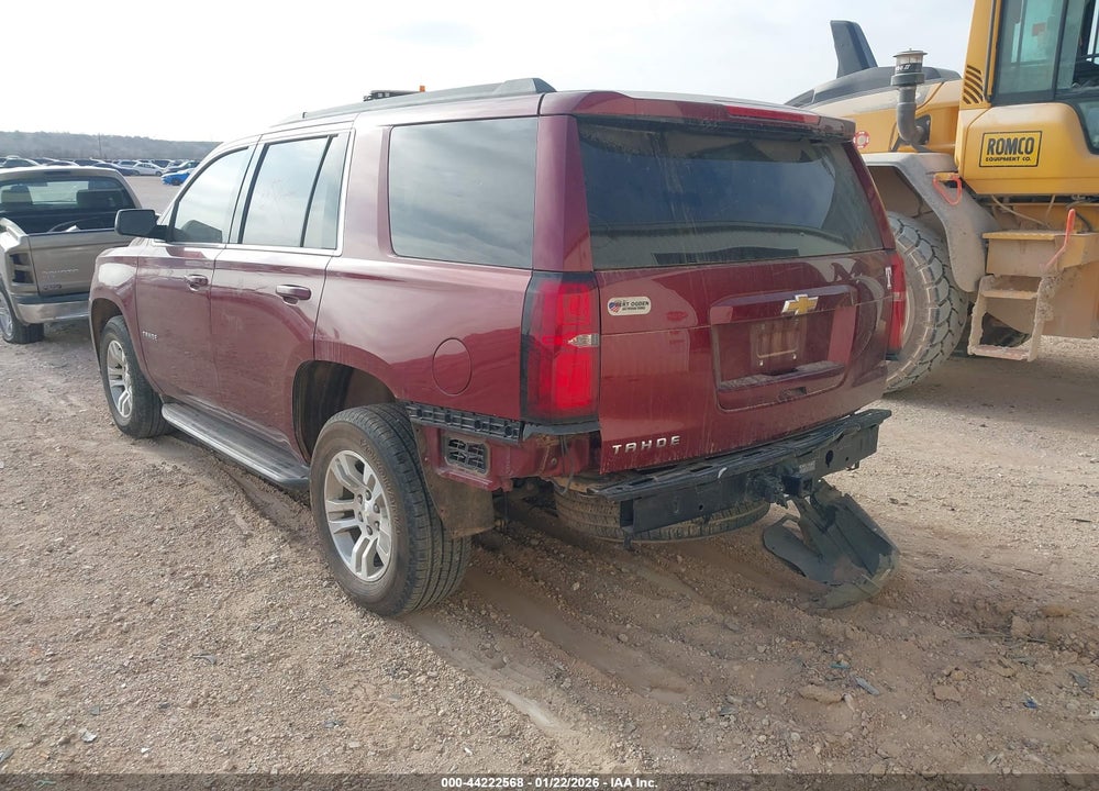 2019 CHEVROLET TAHOE C1500 LS VIN: 1GNSCAKC6KR398477