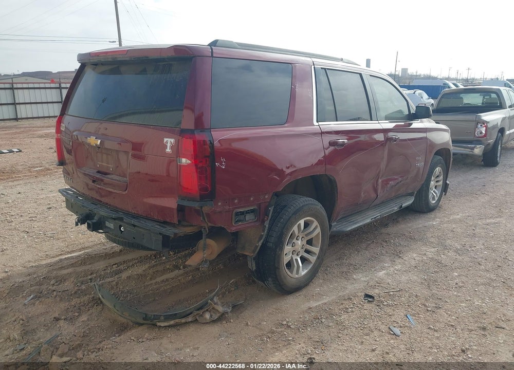 2019 CHEVROLET TAHOE C1500 LS VIN: 1GNSCAKC6KR398477