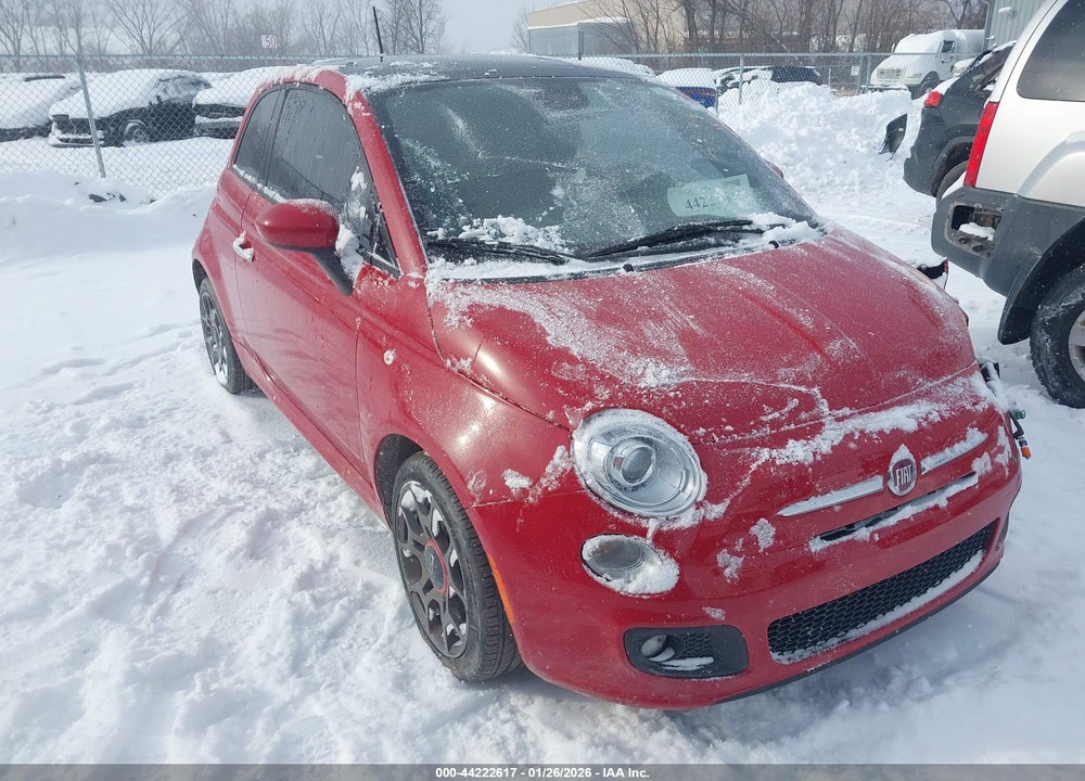 2015 FIAT 500 SPORT VIN: 3C3CFFBR0FT624519