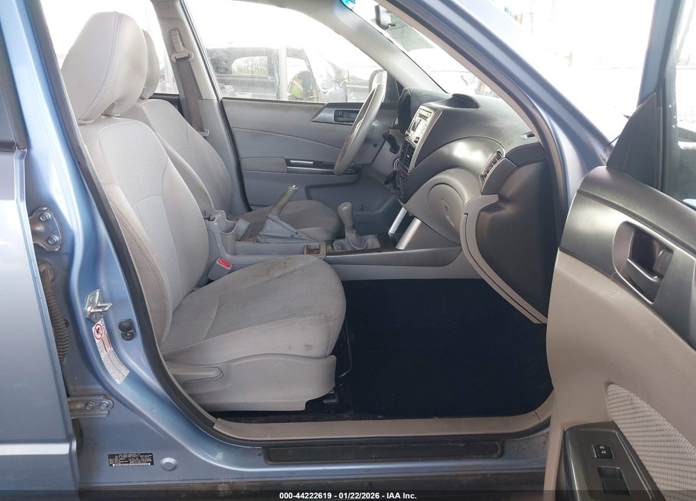 2011 SUBARU FORESTER 2.5X VIN: JF2SHABC8BG769291