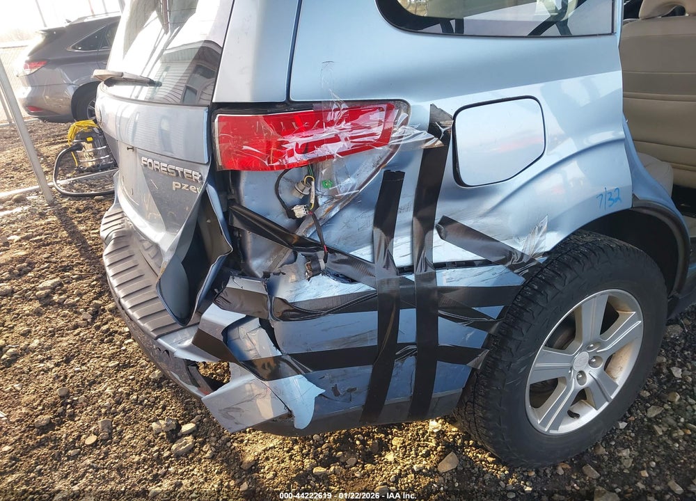 2011 SUBARU FORESTER 2.5X VIN: JF2SHABC8BG769291