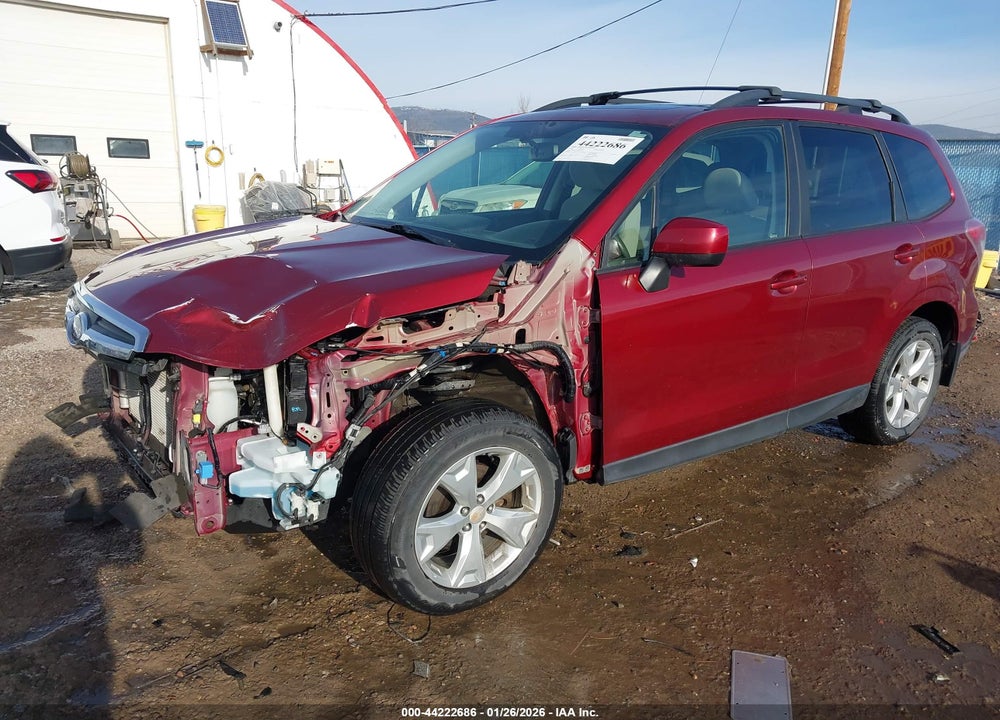 2016 SUBARU FORESTER 2.5I PREMIUM VIN: JF2SJADCXGH495319