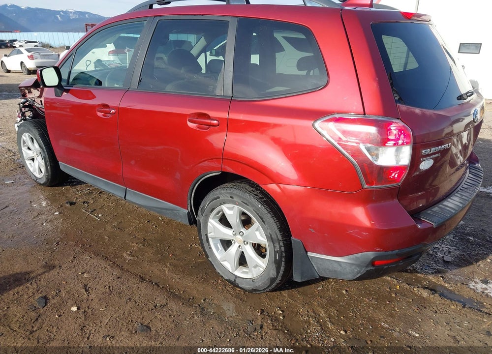 2016 SUBARU FORESTER 2.5I PREMIUM VIN: JF2SJADCXGH495319