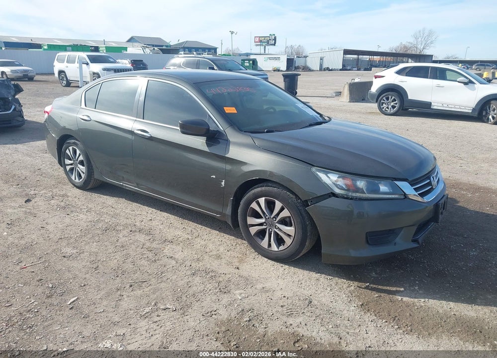 2013 HONDA ACCORD LX VIN: 1HGCR2F36DA247931