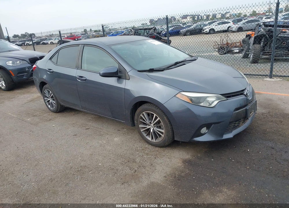 2016 TOYOTA COROLLA LE PLUS VIN: 5YFBURHE6GP486640