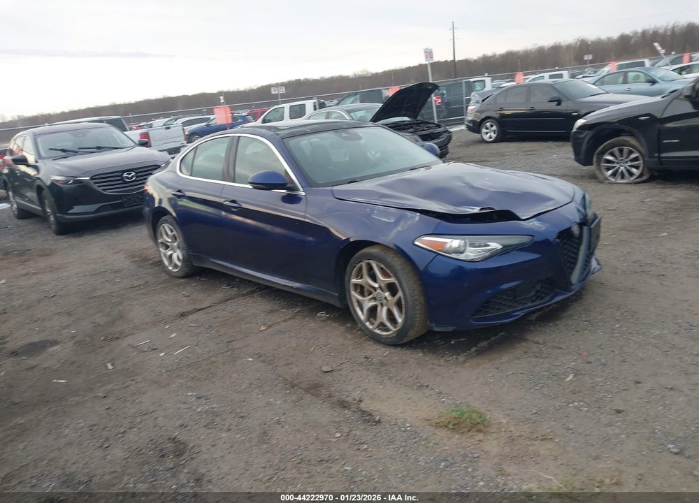 2020 ALFA ROMEO GIULIA TI AWD VIN: ZARFANBN4L7631025