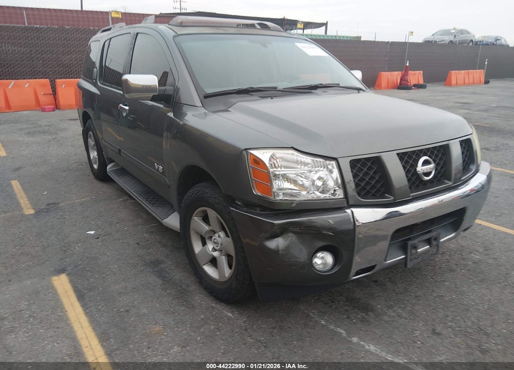 2007 NISSAN ARMADA SE VIN: 5N1BA08A97N700725