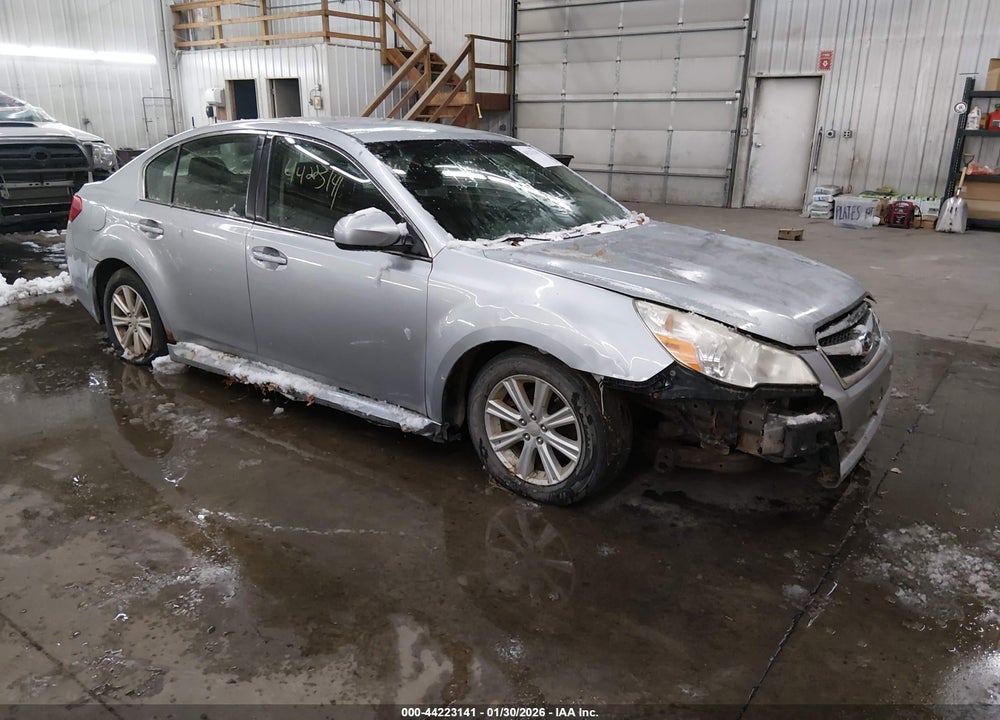 2012 SUBARU LEGACY 2.5I PREMIUM VIN: 4S3BMBC66C3025366