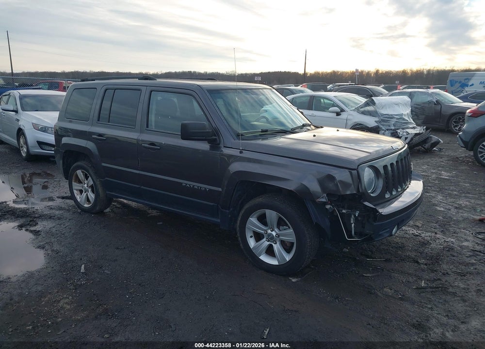2015 JEEP PATRIOT LATITUDE VIN: 1C4NJRFB4FD279907