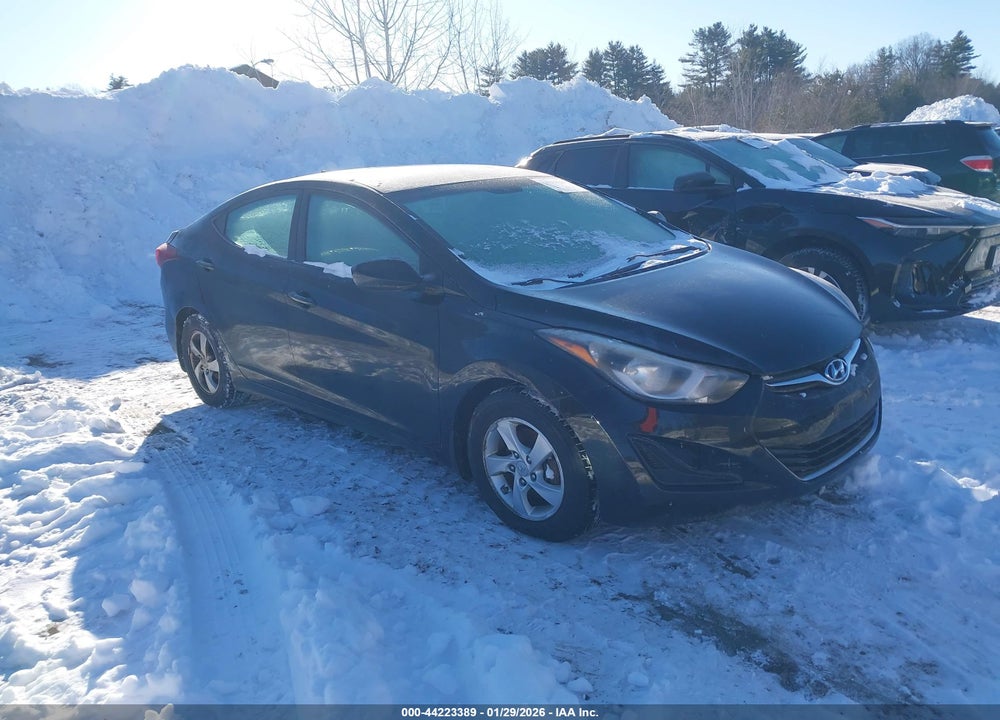2015 HYUNDAI ELANTRA SE VIN: KMHDH4AEXFU283855