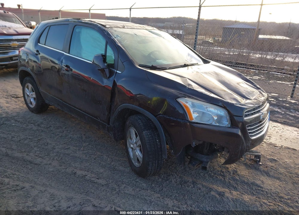 2015 CHEVROLET TRAX LT VIN: KL7CJRSB1FB186610