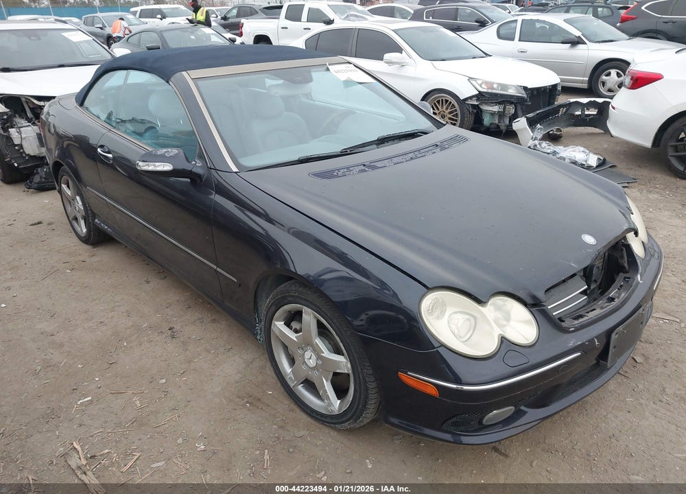 2005 MERCEDES-BENZ CLK 500 VIN: WDBTK75J75F151454