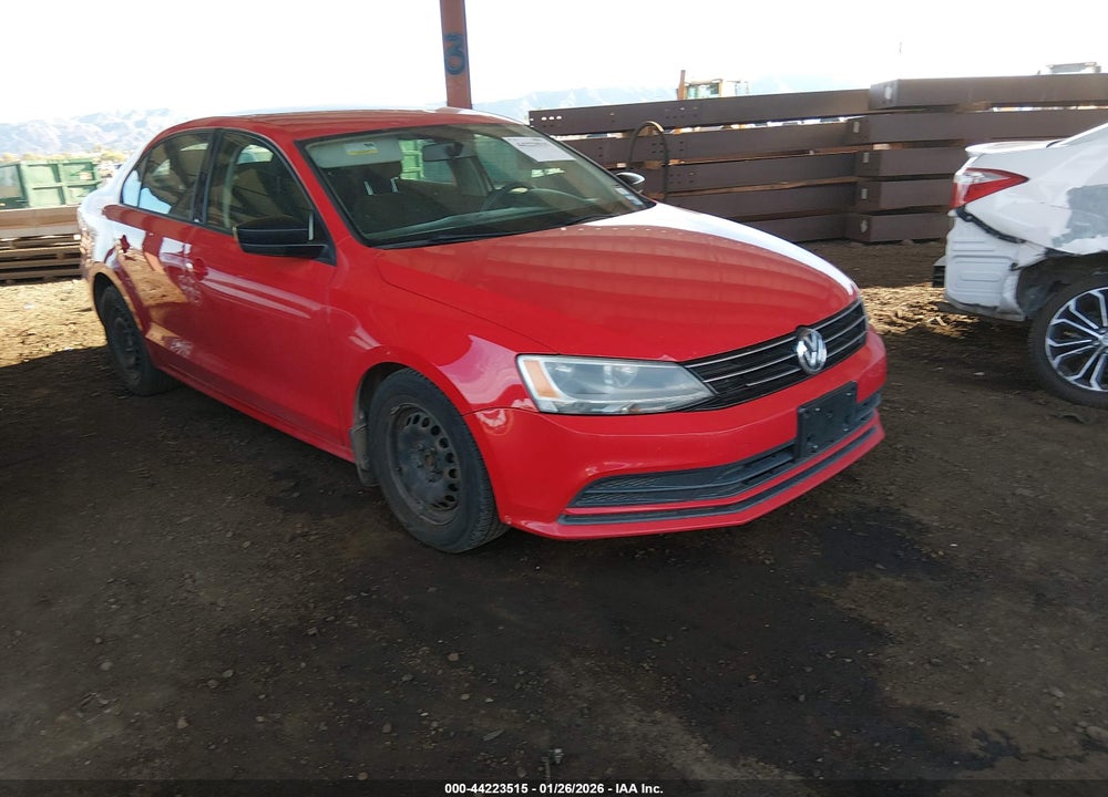 2015 VOLKSWAGEN JETTA 2.0L S VIN: 3VW2K7AJXFM286574