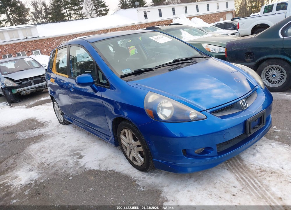 2008 HONDA FIT SPORT VIN: JHMGD37678S056594