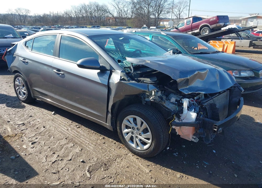 2017 HYUNDAI ELANTRA SE VIN: KMHD74LF8HU191719