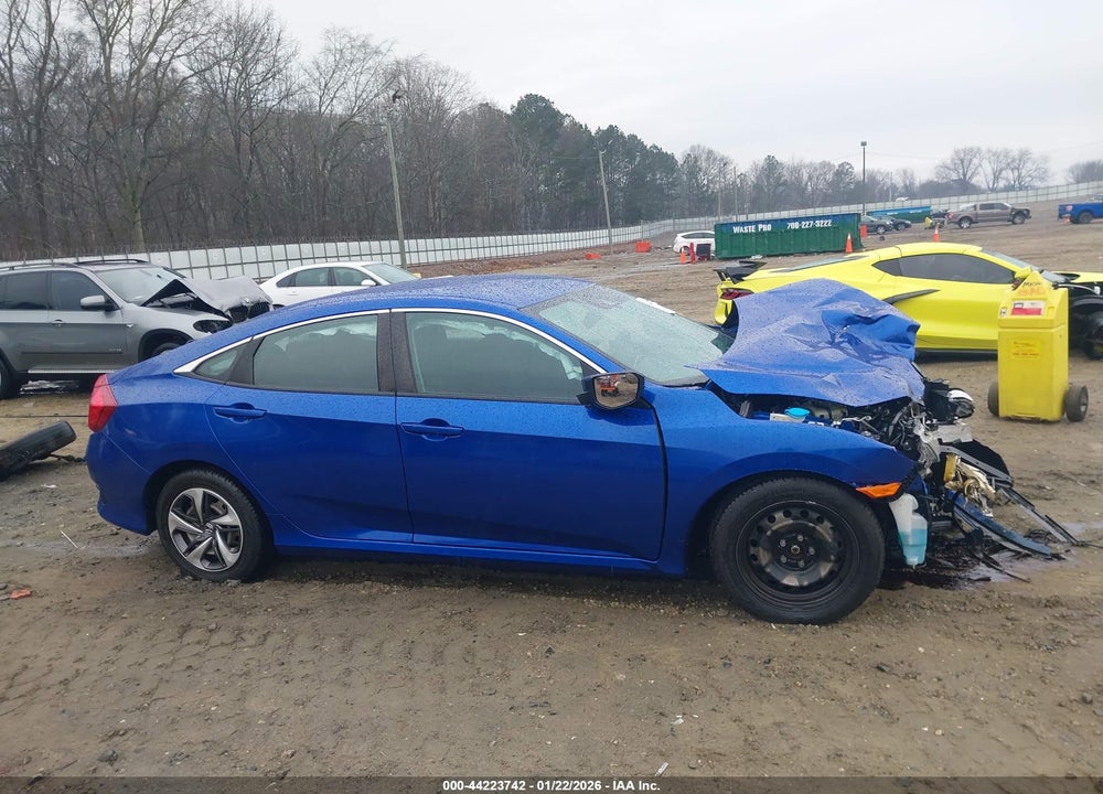 2021 HONDA CIVIC LX VIN: 2HGFC2F62MH506344
