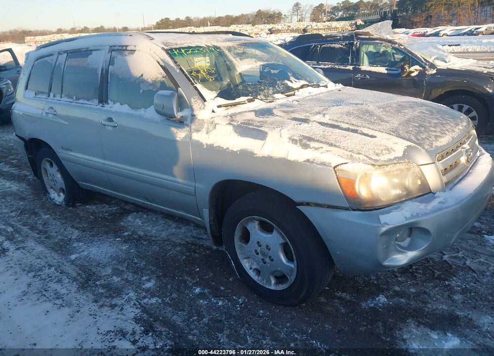 2006 TOYOTA HIGHLANDER LIMITED V6 VIN: JTEEP21A760167416