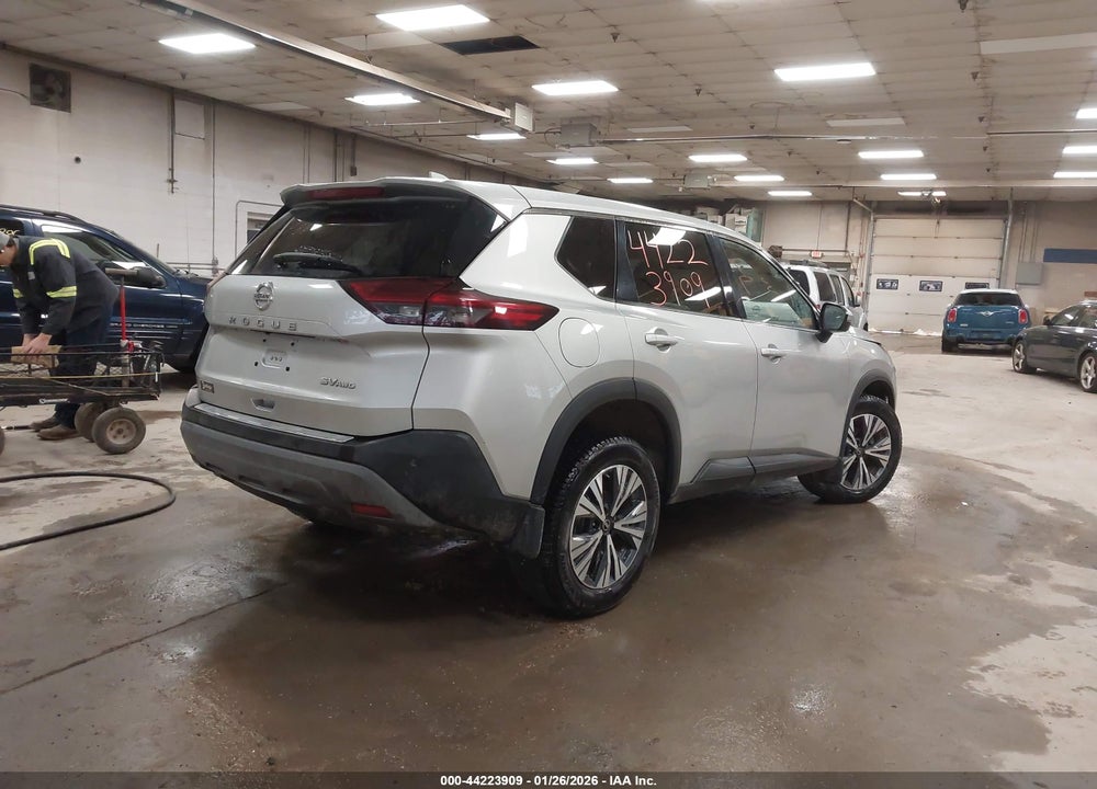 2021 NISSAN ROGUE SV INTELLIGENT AWD VIN: JN8AT3BB6MW203221