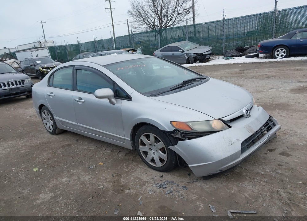 2006 HONDA CIVIC LX VIN: 1HGFA16516L109642