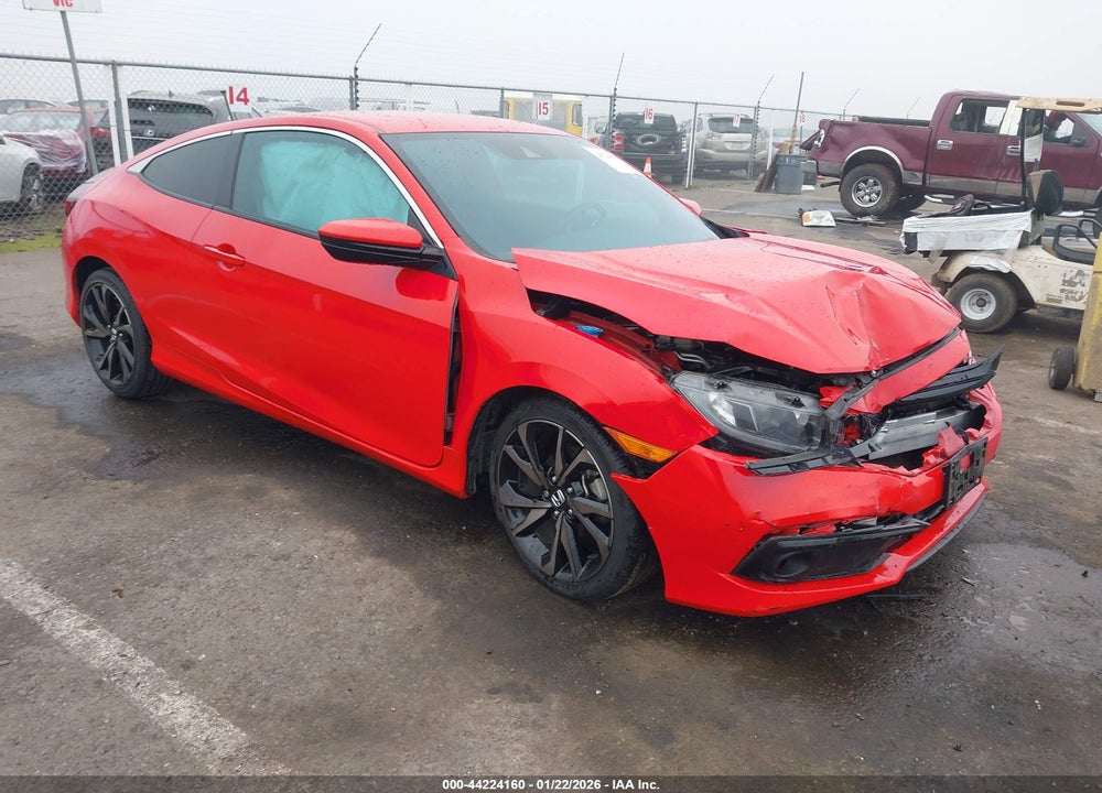 2019 HONDA CIVIC SPORT VIN: 2HGFC4B88KH305418