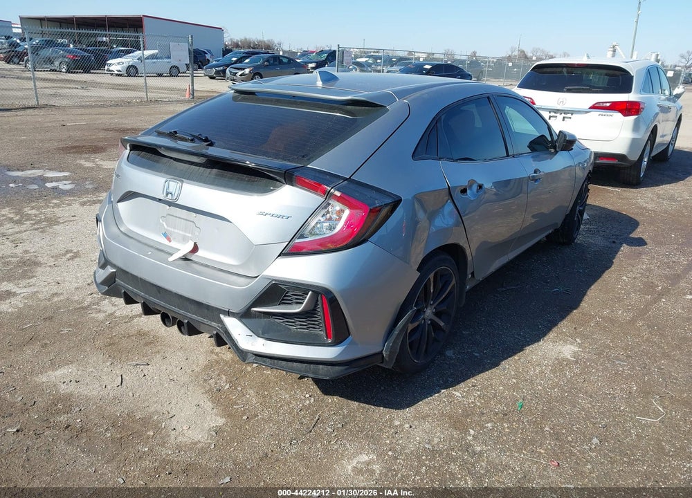 2021 HONDA CIVIC SPORT VIN: SHHFK7H4XMU232843