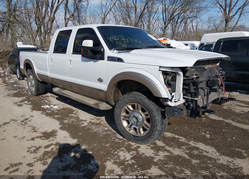 2011 FORD F-350 KING RANCH VIN: 1FT8W3BT2BEC09627