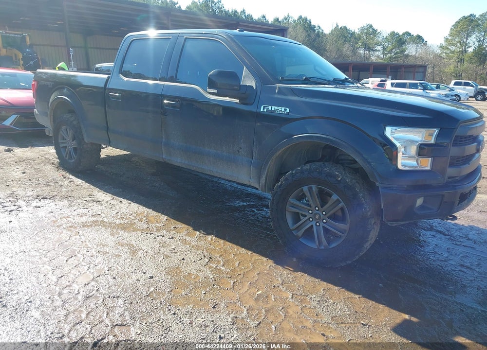 2017 FORD F-150 LARIAT VIN: 1FTFW1EF2HKD78204