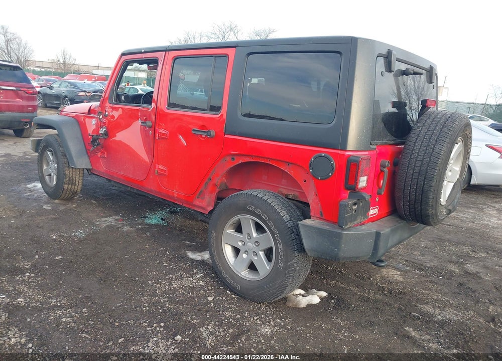 2016 JEEP WRANGLER UNLIMITED SPORT VIN: 1C4BJWDG0GL101578