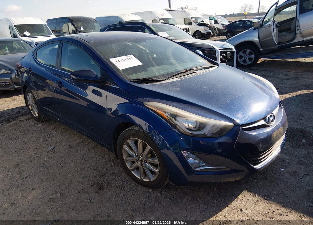 2015 HYUNDAI ELANTRA SE VIN: 5NPDH4AE6FH572276