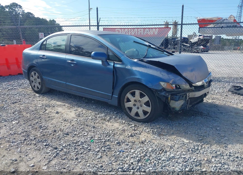 2009 HONDA CIVIC LX VIN: 2HGFA16569H500254
