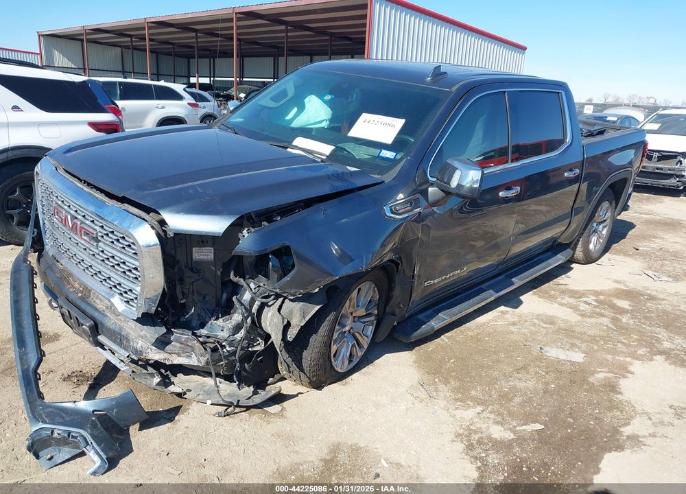 2021 GMC SIERRA 1500 4WD  SHORT BOX DENALI VIN: 1GTU9FET6MZ380153