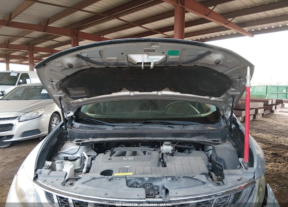 2013 NISSAN MURANO SV VIN: JN8AZ1MW0DW316424